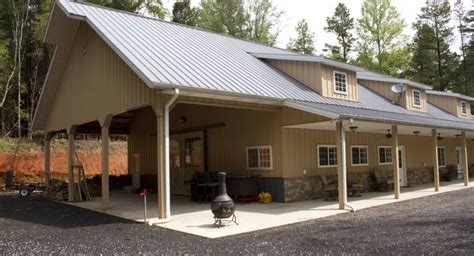 Barndominium is the word used to describe a home that's built using a metal building shell. 1000+ images about Barndominium ideas on Pinterest ...
