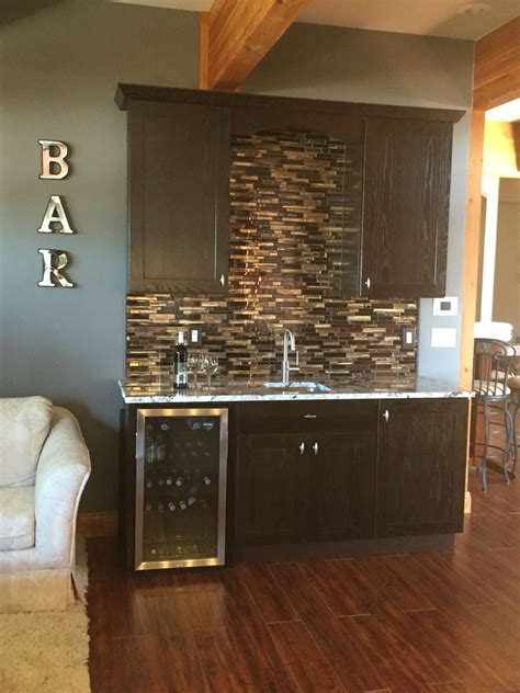 Our Do It Your Self Wet Bar Small Basement Kitchen Wet Bar Basement