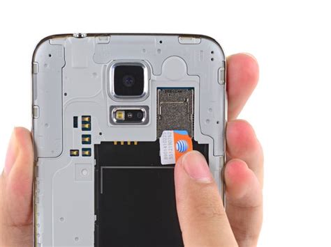 Samsung Galaxy S5 Sim Card Replacement Ifixit Repair Guide