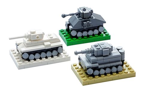 Mini Tank Micro Lego Lego Design Easy Lego Creations
