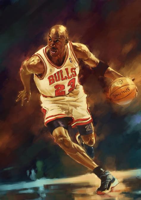 Michael Jordan Painting At Explore Collection Of