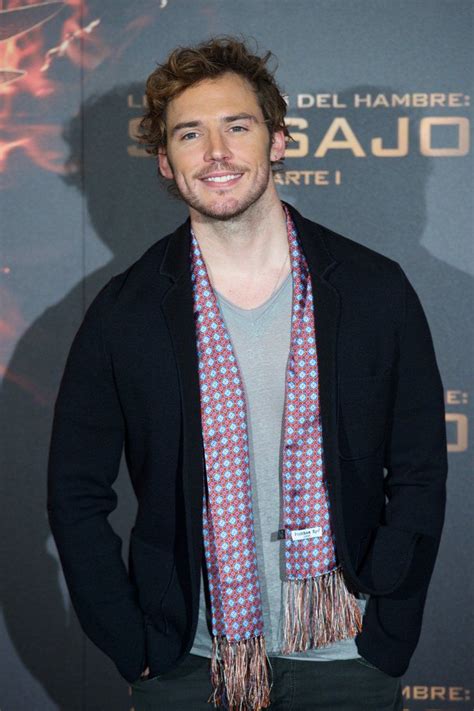 Photos Sam Claflin Being Absolutely Adorable Sam Claflin Claflin Finnick Odair Sam Claflin