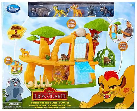 Disney The Lion Guard Defend The Pride Lands Exclusive Playset Includes
