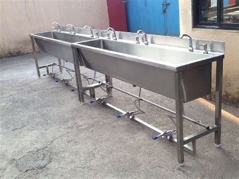 Stainless Steel Foot Operated Hand Wash Station At Best Price In Navi