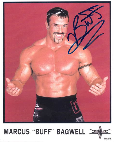 Marcus Buff Bagwell Wcw Signed 8x10 Promo Photo Fanboy Expo Store