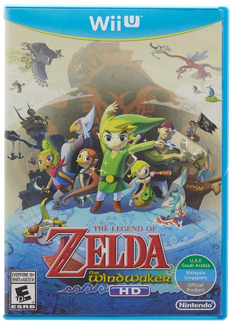 Legend Of Zelda The Wind Waker Hd Nintendo Wii U Ntsc Nintendo Of