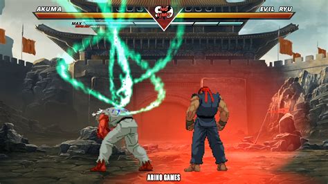 Arino Games Shin Akuma Vs Evil Ryu