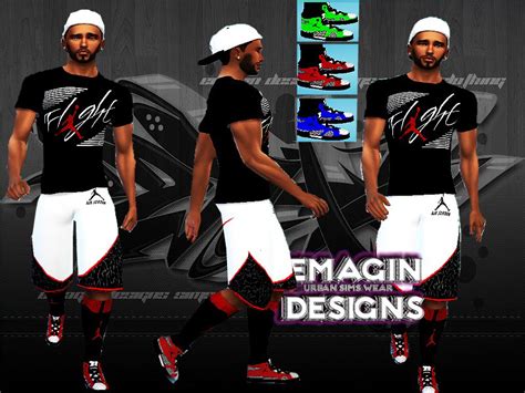 Find sims 4 cc in simsday. Men's 3 Color Custom Jordans - The Sims 4 Catalog