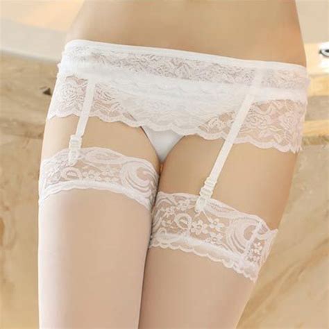 Sexy Stocking Sheer Lace Tighs High Stockings Garter Lingerie Pantyhose Black Belt 11 Best
