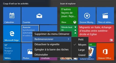 Windows 10 Comment Personnaliser Le Nouveau Menu Démarrer
