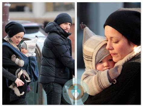 Guillaume Canet And Marion Cotillard With Son Marcel Growing Your Baby
