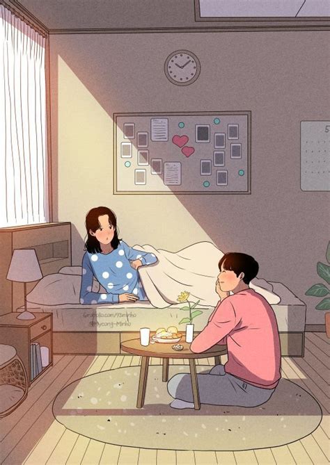 This Korean Artist Giving Serious Couplesgoals Through His Illustration
