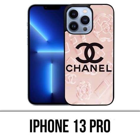 Case For Iphone 13 Pro Chanel Pink Background