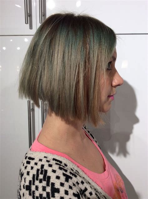 Short Womens Bob Haircut Longer In Front Bob A Line Bob Bob