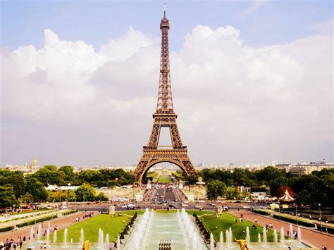 La Tour Eiffel Paris Is The Capital Of France Theres A