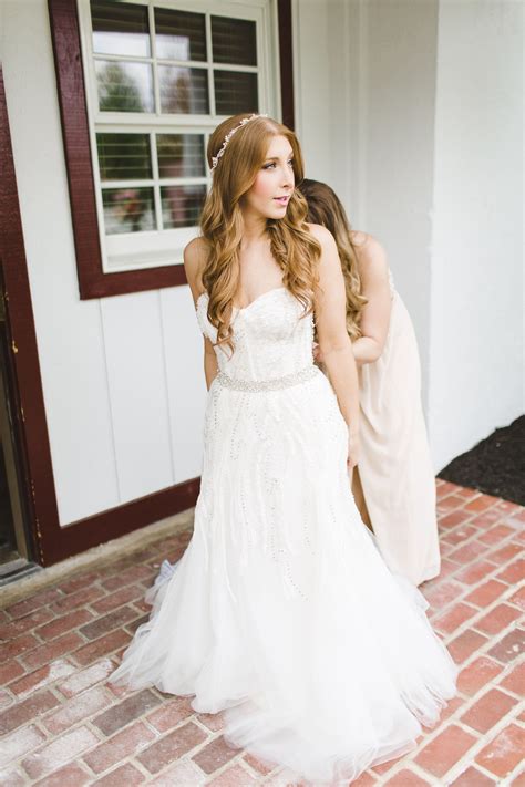 We dated for a year after and then got married. Rustic Normandy Farm Wedding | Wedding dress inspiration ...