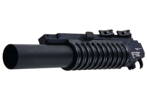 Gandp Airsoft M203 Grenade Launcher Lmt Quick Lock Qd Type Long Redwolf