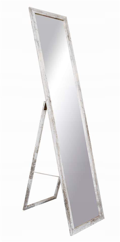 lustro stojące do garderoby sosna biel duże 155 cm 10727403350 allegro pl