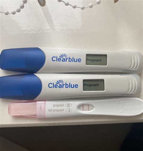 Frozen Ivf Cycle Top Test Clear Blue 8dp5dt 13dpo And Bottom Frer