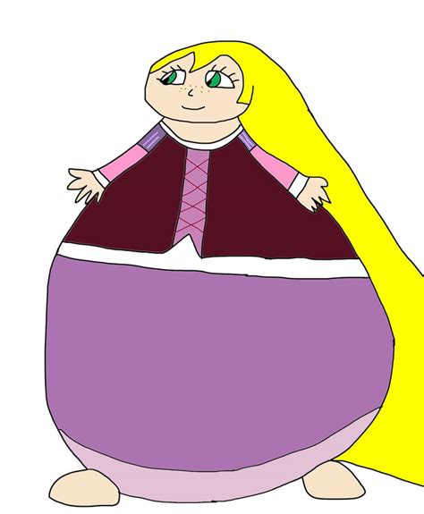 Bloated Rapunzel Fanart By Jonwii On Deviantart