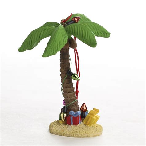 Miniature Christmas Palm Tree Ornament Christmas