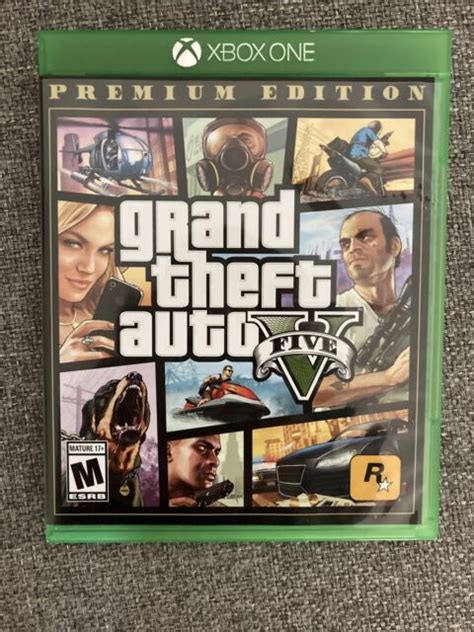 Grand Theft Auto V Premium Online Edition Xbox One 2014 For Sale