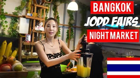 Most Popular Night Market In Bangkok 🇹🇭 Jodd Fairs Night Market 2022 Youtube