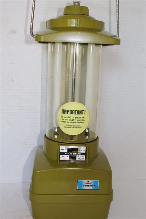 Ray O Vac Sportsman 360 Battery Operated Lantern Green Circa Etsy