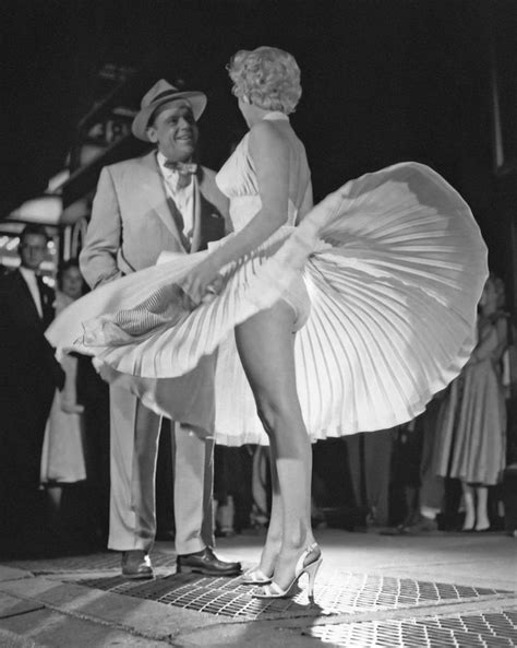 Interesting Story And Photos Of Marilyn Monroe S Iconic ‘flying Skirt’ The Most Famous Shoot In