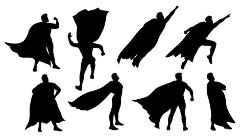 Superhero Silhouette Images Free Download On Freepik