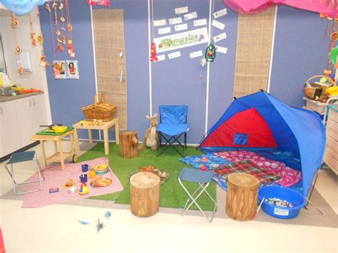 Campsite Role Play Idea Dramatic Play Preschool Camping Dramatic