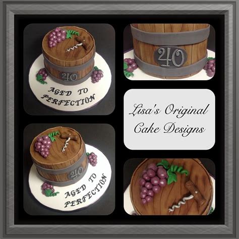 Aged To Perfection Birthday Cake Decorated Cake By Cakesdecor