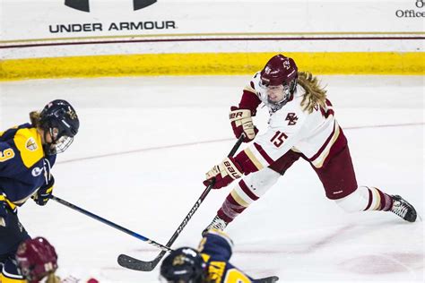 Boston College Womens Hockey Beats Merrimack The Heights
