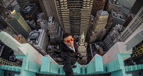 Nyc Rooftopper Climbs Skyscrapers For Instagram