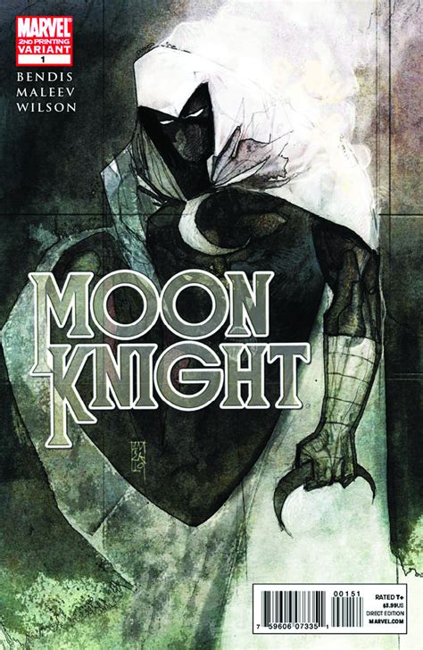 Apr118062 Moon Knight 1 2nd Ptg Maleev Var Pp 972 Previews World