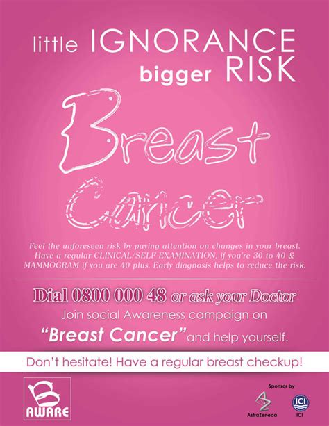 Breast Cancer Ad Option 02 By Captainrajor On Deviantart