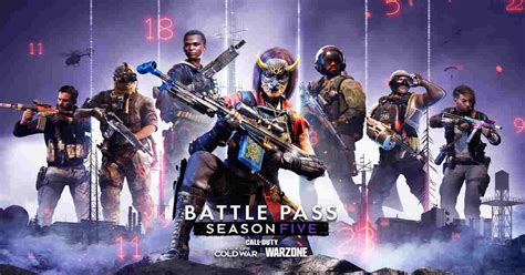 The Cod Season Five Battle Pass Is Now Live Across Warzone Cold War