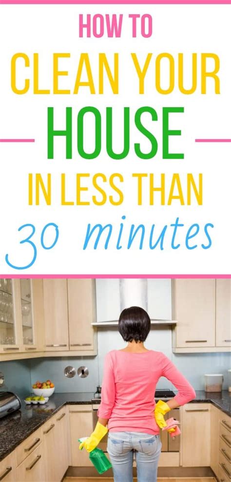 Ways To Clean Your House In Less Than Minutes Deliberately Here