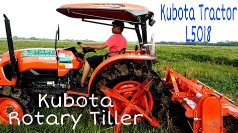 Kubota Tractor L5018 Kubota Rotary Tiller 2020 Philippinesrice