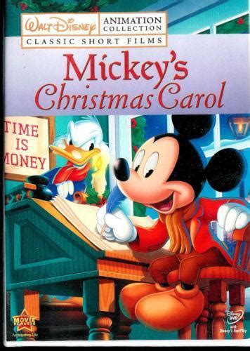 Mickeys Christmas Carol Dvd Ebay