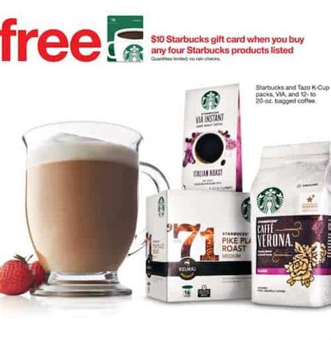 Printable Coupons And Deals Get Starbuck Via Coffee Products Only 1
