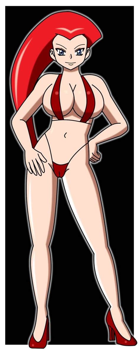 Jessie Bikini By Pervyangel Jessie Pokemon Sexy Cartoons Jessie