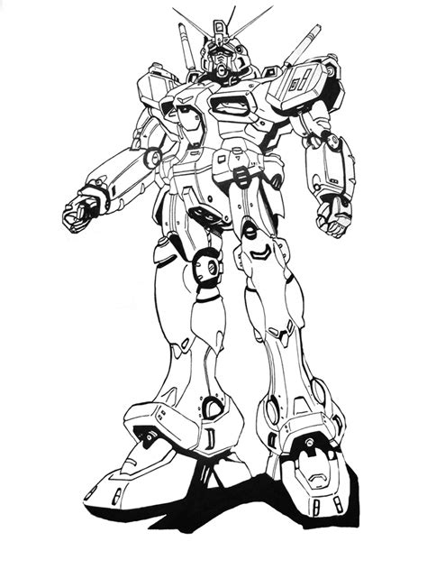 Gundam Drawing By Jinkspace On Deviantart