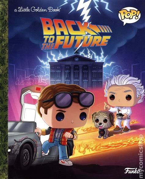 Back To The Future Funko Pop Hc 2023 Golden Books A Little Golden Book Comic Books