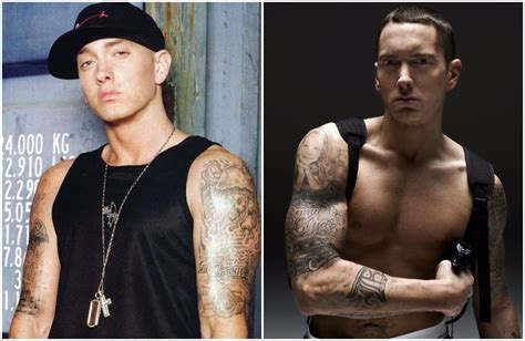 To help visualize his height, we've included a side by side comparison with other celebrities, short and tall! Eminem's Height, Weight And Body Measurements » Celebily
