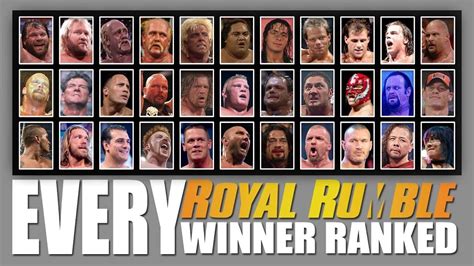 Wwe Royal Rumble Winners