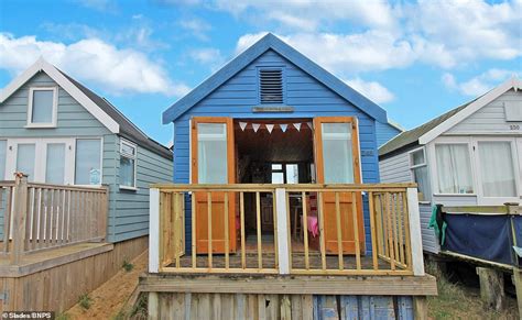 Pair Of Single Room Wooden Beach Huts Go On Sale For £500000 Thanks To