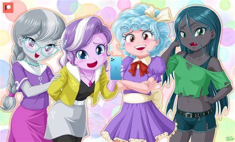 Girls Watching You By Uotapo On Deviantart My Little Pony Characters