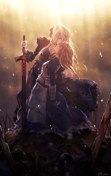Anime Girls Saber Fate Series Saber Alter Stay Night