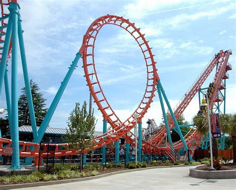 Hd Wallpaper Roller Coaster Ride Fun Amusement Park Entertainment